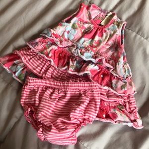 Baby dress & bloomers